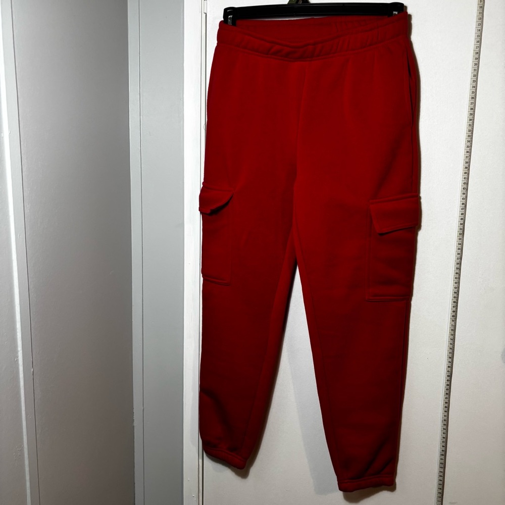 Ebb & Flow Vibrant Red Athleisure Pants